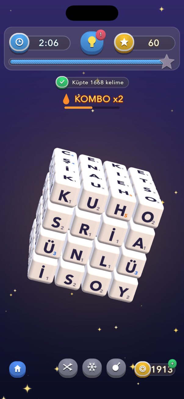 Harf Küpü ekran görüntüsü