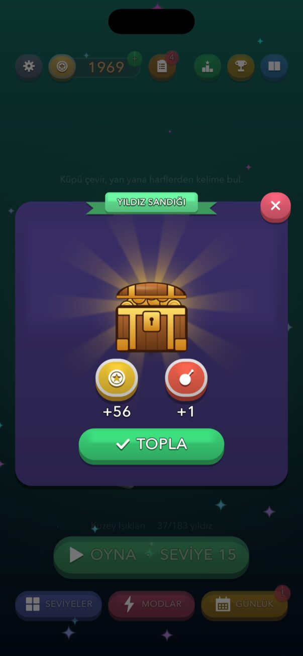 Harf Küpü ekran görüntüsü