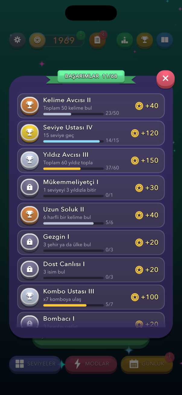 Harf Küpü ekran görüntüsü